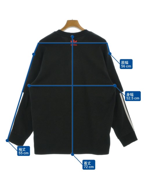 adidas（アディダス）Tシャツ・カットソー 黒 サイズ:M メンズ/2200663407149