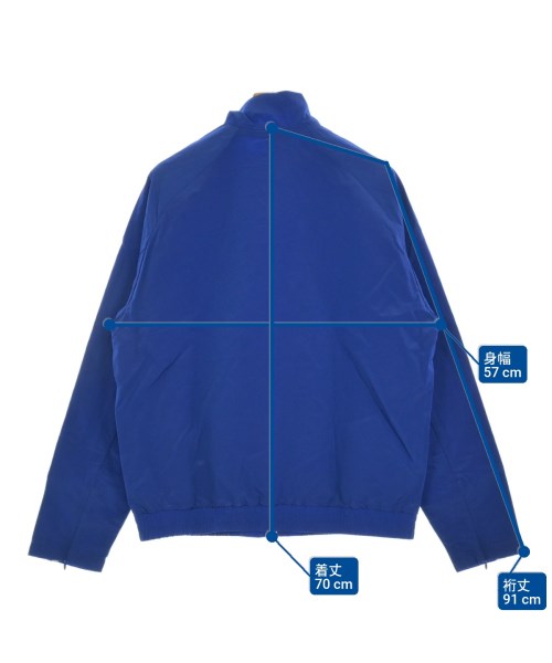 adidas（アディダス）ブルゾン 青 サイズ:L メンズ/2200668597043