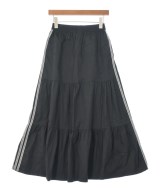 adidas（アディダス）ロング・マキシ丈スカート 黒 サイズ:L レディース/2200670318087