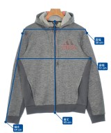 adidas（アディダス）パーカー グレー サイズ:L メンズ/2200668137041