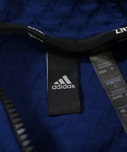 adidas（アディダス）パーカー 青 サイズ:L レディース/2200668821025