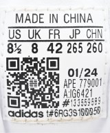 adidas（アディダス）スニーカー 白 サイズ:26.5cm レディース/2200671733100