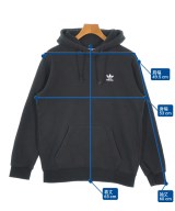 adidas（アディダス）パーカー 黒 サイズ:M メンズ/2200668445122