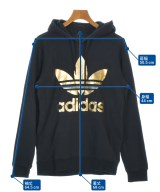 adidas（アディダス）パーカー 黒 サイズ:M メンズ/2200669102024