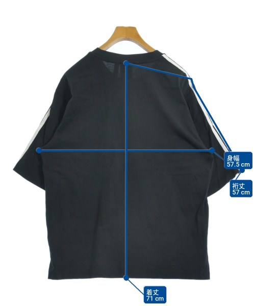 adidas（アディダス）Tシャツ・カットソー 黒 サイズ:XL メンズ/2200723742142