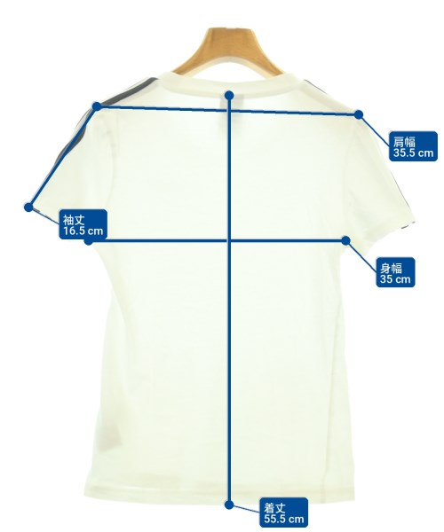 adidas（アディダス）Tシャツ・カットソー 白 サイズ:M レディース/2200724071074