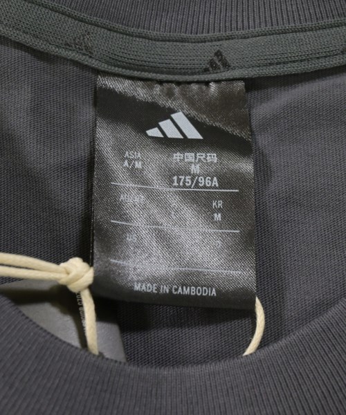 adidas（アディダス）Tシャツ・カットソー グレー サイズ:L メンズ/2200730408048