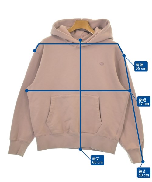 adidas（アディダス）パーカー ピンク サイズ:O(XL位) メンズ/2200730573098