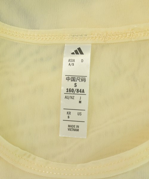 adidas（アディダス）Tシャツ・カットソー 黄 サイズ:S レディース/2200720519495