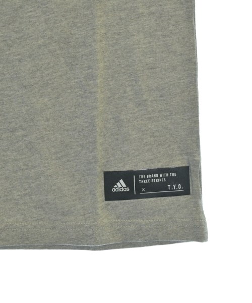 adidas（アディダス）Tシャツ・カットソー グレー サイズ:L メンズ/2200727197030