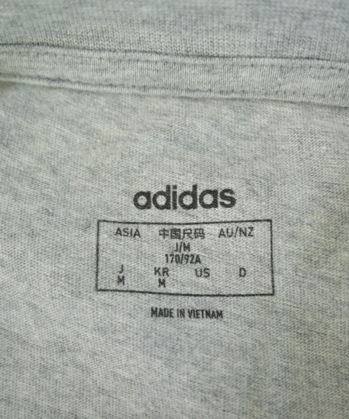 adidas（アディダス）Tシャツ・カットソー グレー サイズ:M メンズ/2200727197092