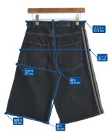adidas（アディダス）デニムパンツ 黒 サイズ:28(L位) レディース/2200732044022