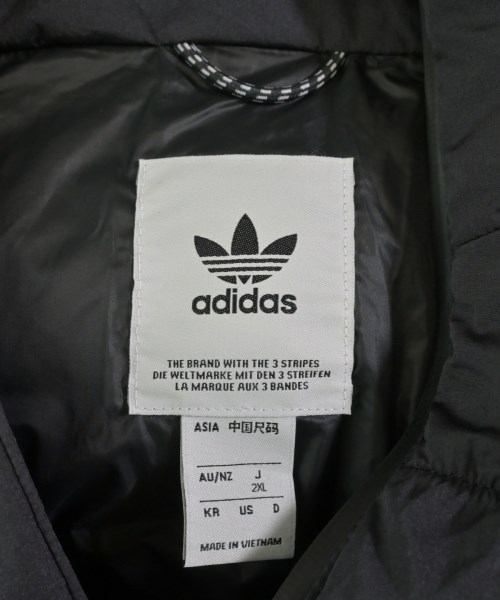 adidas（アディダス）ダウンジャケット/ダウンベスト 黒 サイズ:2XL(XXL位) レディース/2200732351069