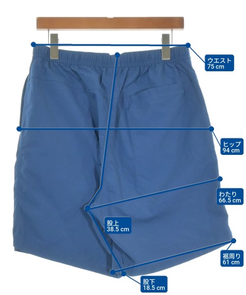 adidas（アディダス）ショートパンツ 青 サイズ:L メンズ/2200732550028