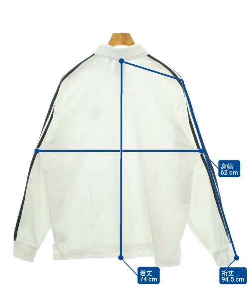 adidas（アディダス）ポロシャツ 白 サイズ:2XL メンズ/2200732828066