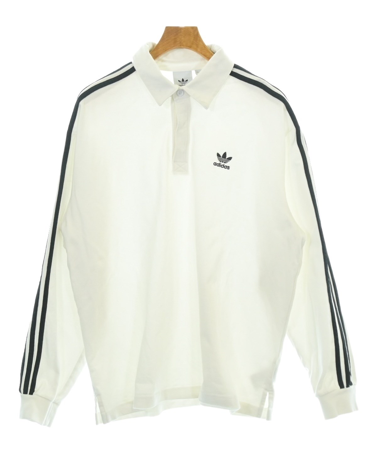 新品タグ付 定価￥27,500 DECEMBERMAY ポロシャツ ホワイト S adidas（アディダス）ポロシャツ 白 サイズ:2XL メンズ/2200732828066