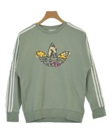 adidas（アディダス）スウェット カーキ サイズ:-(L位) レディース/2200729121484