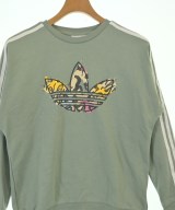 adidas（アディダス）スウェット カーキ サイズ:-(L位) レディース/2200729121484