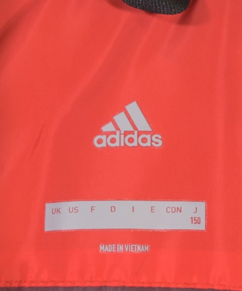 adidas（アディダス）ダウンジャケット/ダウンベスト 赤 サイズ:150(L位) レディース/2200728276031