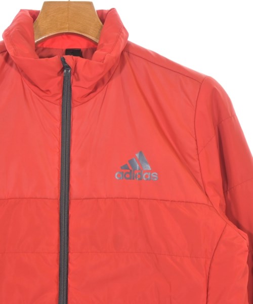 adidas（アディダス）ダウンジャケット/ダウンベスト 赤 サイズ:150(L位) レディース/2200728276031