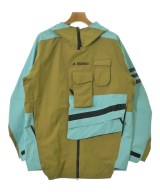 adidas（アディダス）マウンテンパーカー カーキ サイズ:L メンズ/2200735917040
