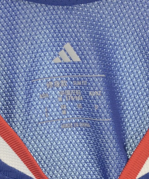 adidas（アディダス）Tシャツ・カットソー 青 サイズ:L メンズ/2200736719018