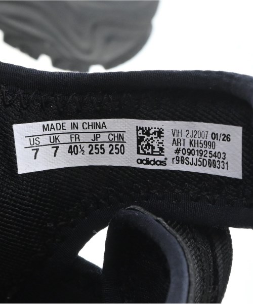 adidas（アディダス）サンダル 黒 サイズ:25.5cm メンズ/2200720738025