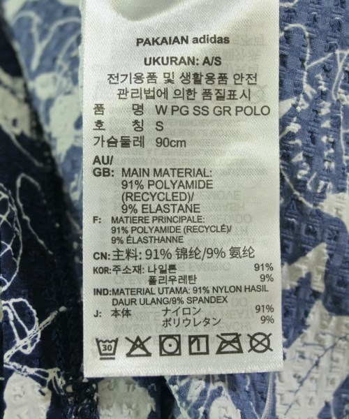 adidas（アディダス）ポロシャツ 紺 サイズ:M レディース/2200713994315
