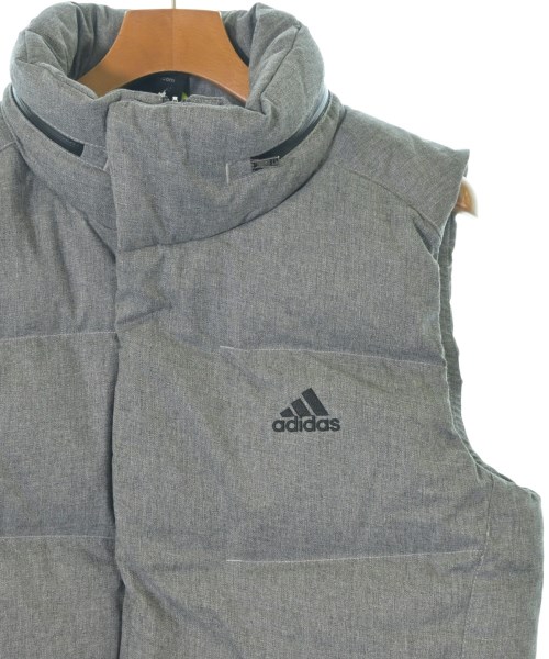 adidas（アディダス）ダウンジャケット/ダウンベスト グレー サイズ:M メンズ/2200721891026