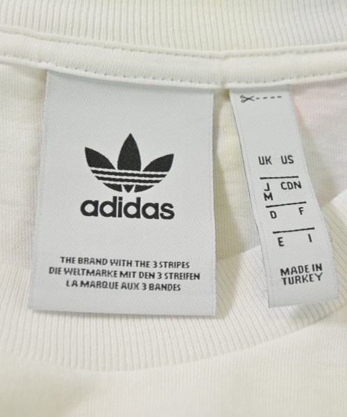 adidas（アディダス）Tシャツ・カットソー 白 サイズ:M メンズ/2200718554132