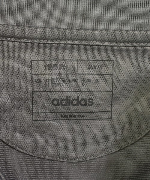 adidas（アディダス）ポロシャツ グレー サイズ:S メンズ/2200722298060