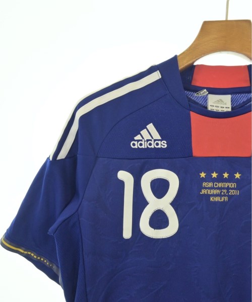 adidas（アディダス）Tシャツ・カットソー 青 サイズ:M メンズ/2200721822044