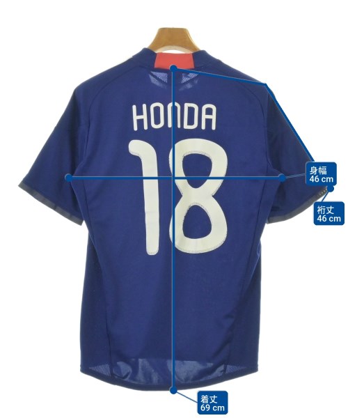 adidas（アディダス）Tシャツ・カットソー 青 サイズ:M メンズ/2200721822044