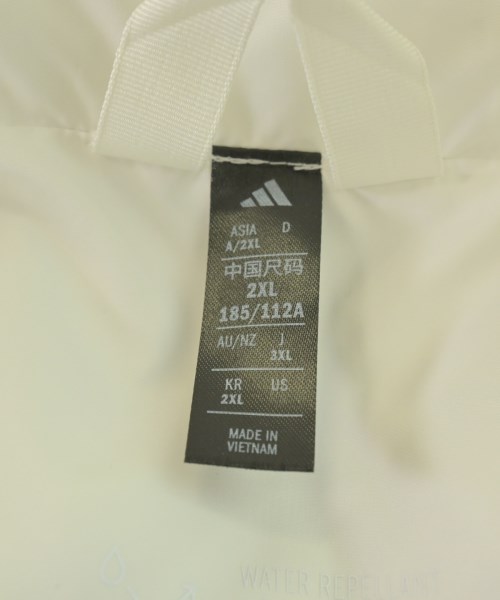 adidas（アディダス）ダウンジャケット/ダウンベスト 白 サイズ:XXL メンズ/2200722853122