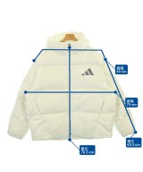 adidas（アディダス）ダウンジャケット/ダウンベスト 白 サイズ:XXL メンズ/2200722853122