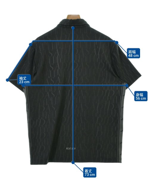 adidas（アディダス）ポロシャツ 黒 サイズ:2XL メンズ/2200722853139