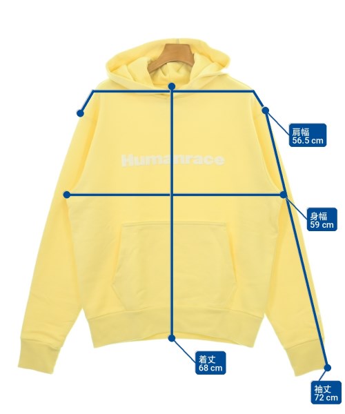 adidas（アディダス）パーカー 黄 サイズ:O(XL位) メンズ/2200723263050