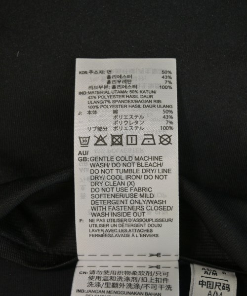 adidas（アディダス）スウェット 黒 サイズ:M レディース/2200718082109