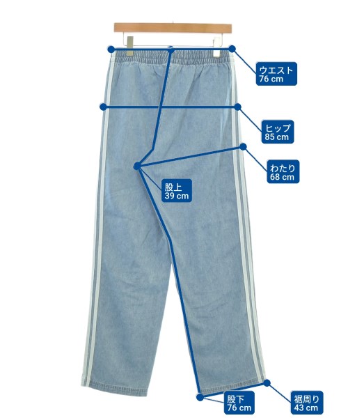 adidas（アディダス）デニムパンツ 青 サイズ:M レディース/2200720699142