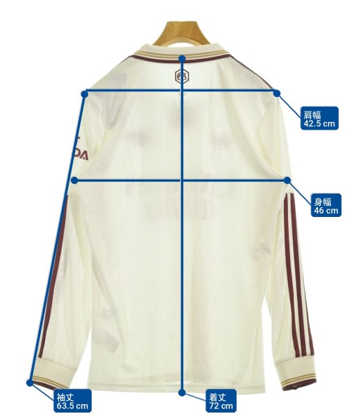 adidas（アディダス）Tシャツ・カットソー 白 サイズ:M メンズ/2200721974095