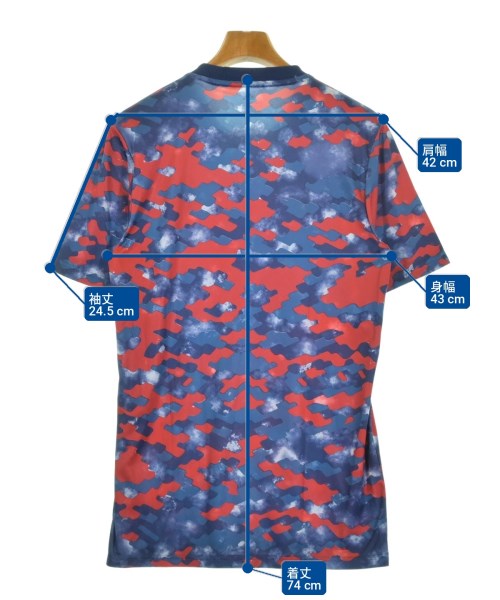 adidas（アディダス）Tシャツ・カットソー 紺 サイズ:M メンズ/2200726477133