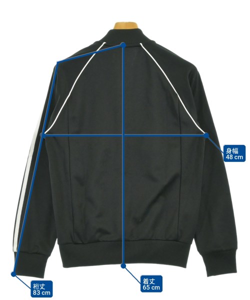 adidas（アディダス）スウェット 黒 サイズ:M メンズ/2200726808081