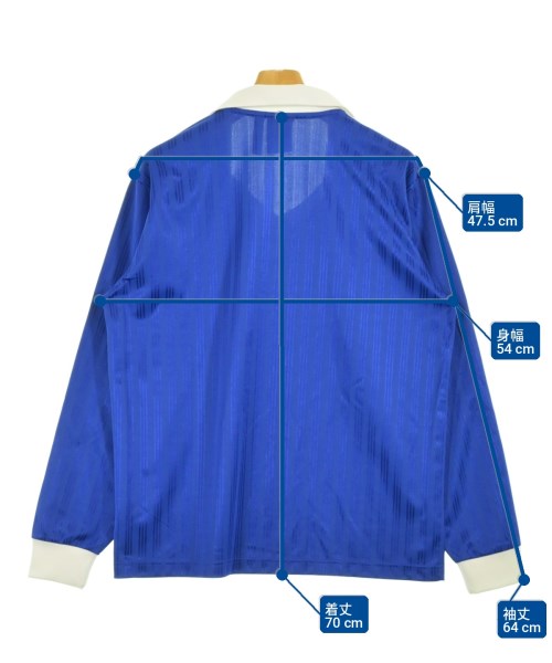 adidas（アディダス）Tシャツ・カットソー 青 サイズ:XL メンズ/2200728282094