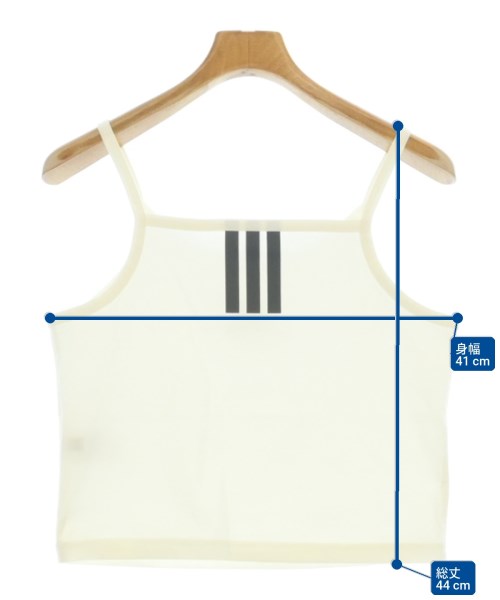 adidas（アディダス）キャミソール 白 サイズ:M レディース/2200723835097