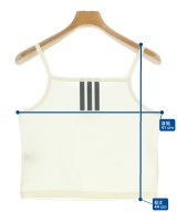 adidas（アディダス）キャミソール 白 サイズ:M レディース/2200723835097