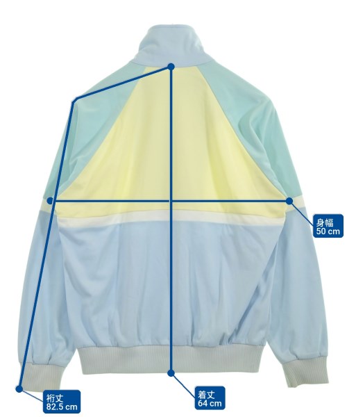 adidas（アディダス）パーカー 青 サイズ:-(L位) メンズ/2200728849068