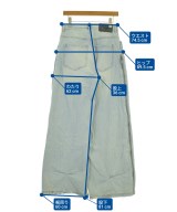 adidas（アディダス）デニムパンツ 青 サイズ:29(L位) レディース/2200676612165