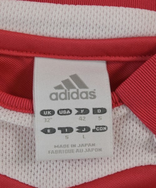 adidas（アディダス）Tシャツ・カットソー 赤 サイズ:L メンズ/2200677353180