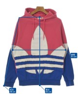 adidas（アディダス）パーカー ピンク サイズ:S メンズ/2200678153079