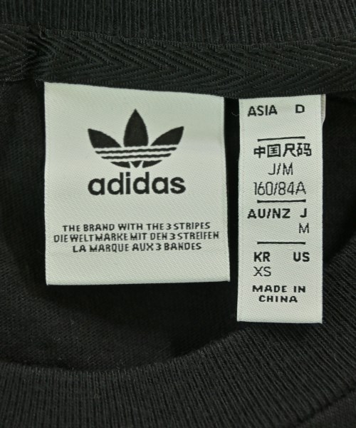 adidas（アディダス）Tシャツ・カットソー 黒 サイズ:M レディース/2200683902068